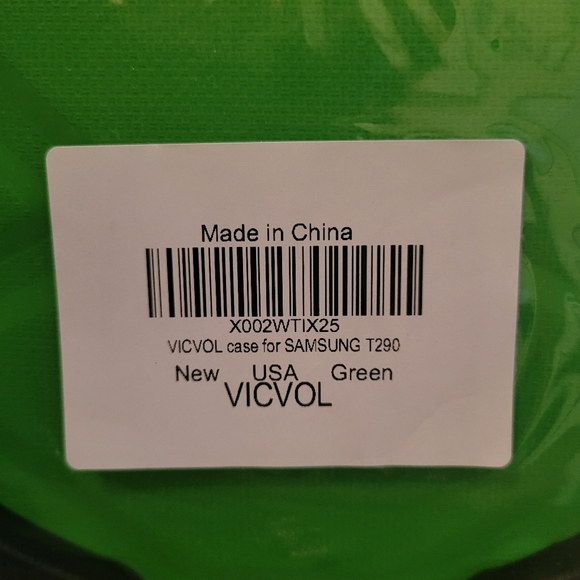 NEW VICVOL SAMSUNG T290 SHOCKPROOF CASE WITH BUILT-IN SCREEN PROTECTOR $8 - Picture 5 of 8